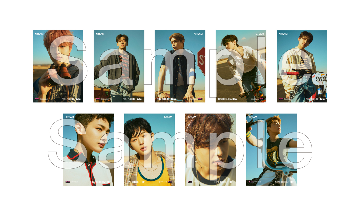 &TEAM OFFICIAL SITE | NEWS | &TEAM 2nd EP『First Howling : WE』CD