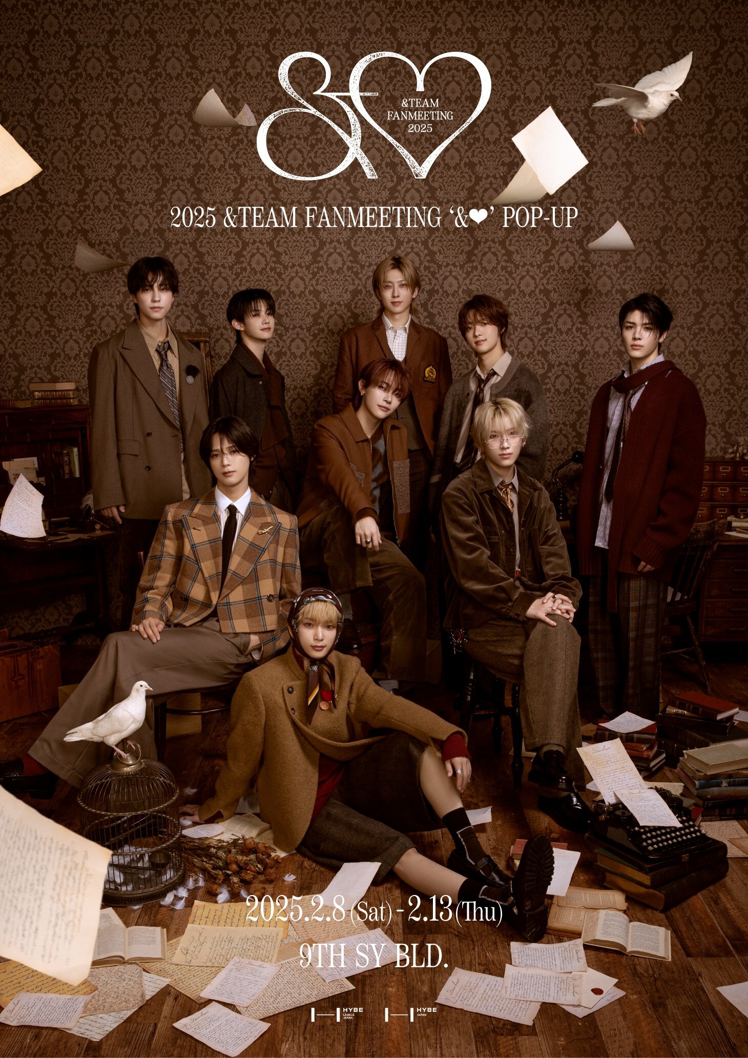 &TEAM OFFICIAL SITE | NEWS | 2025 &TEAM FANMEETING '&♥' POP-UP