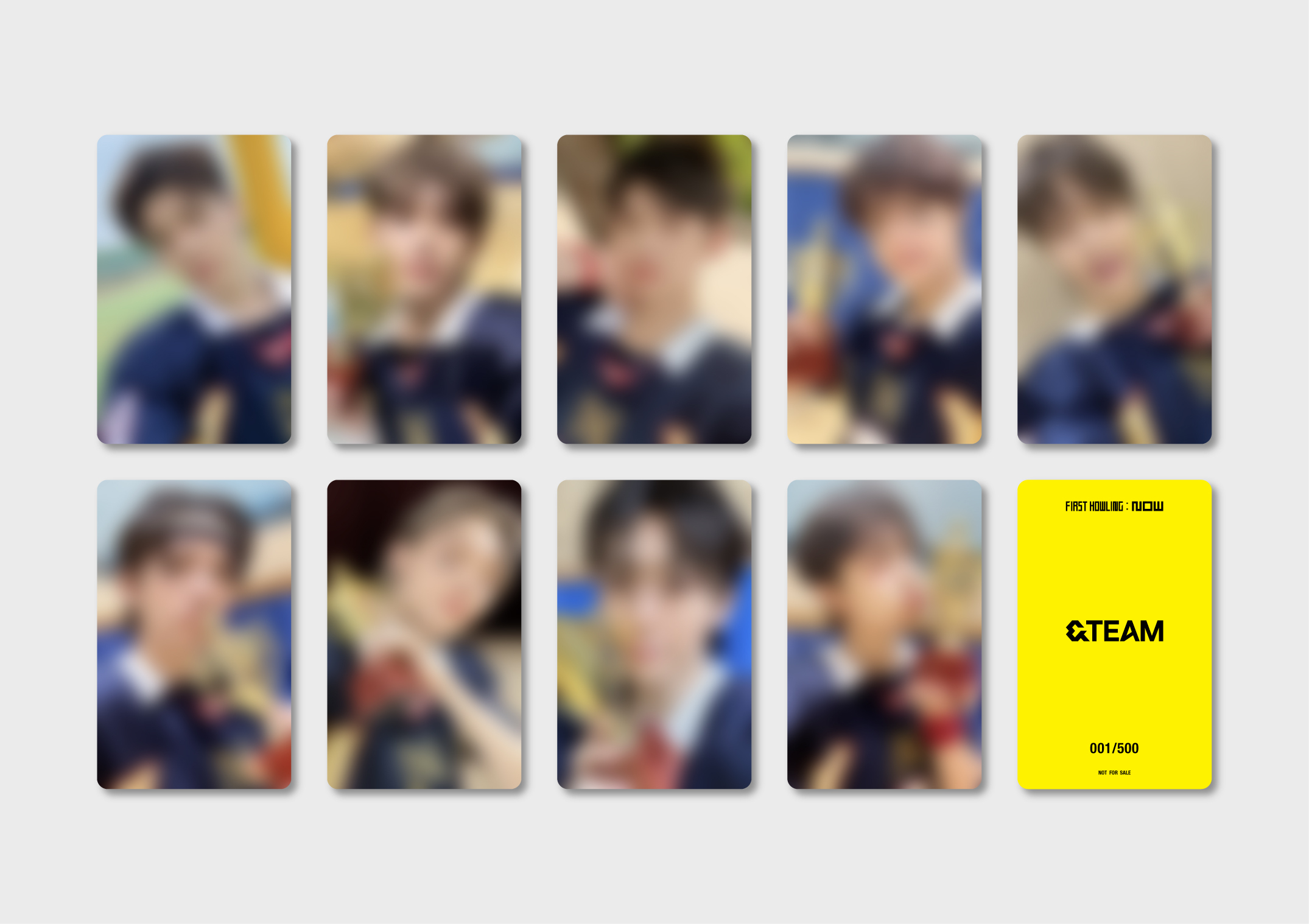 &TEAM NOW weverse グローバル トレカ コンプリート 9枚 ④ &TEAM OFFICIAL SITE | NEWS | 2023年11月15日(水) &TEAM 1st ALBUM