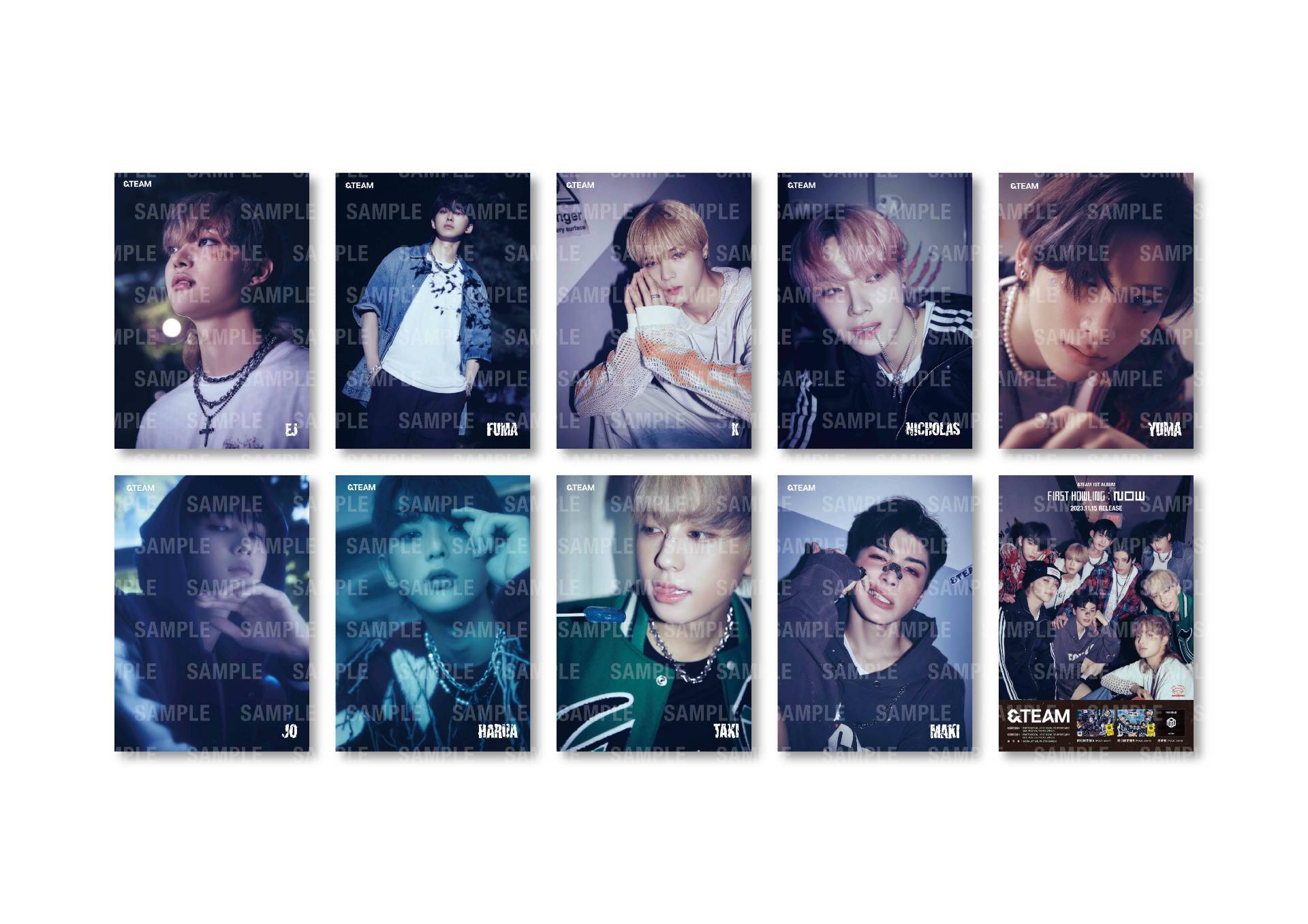 &TEAM OFFICIAL SITE | NEWS | &TEAM 1st ALBUM『First Howling : NOW