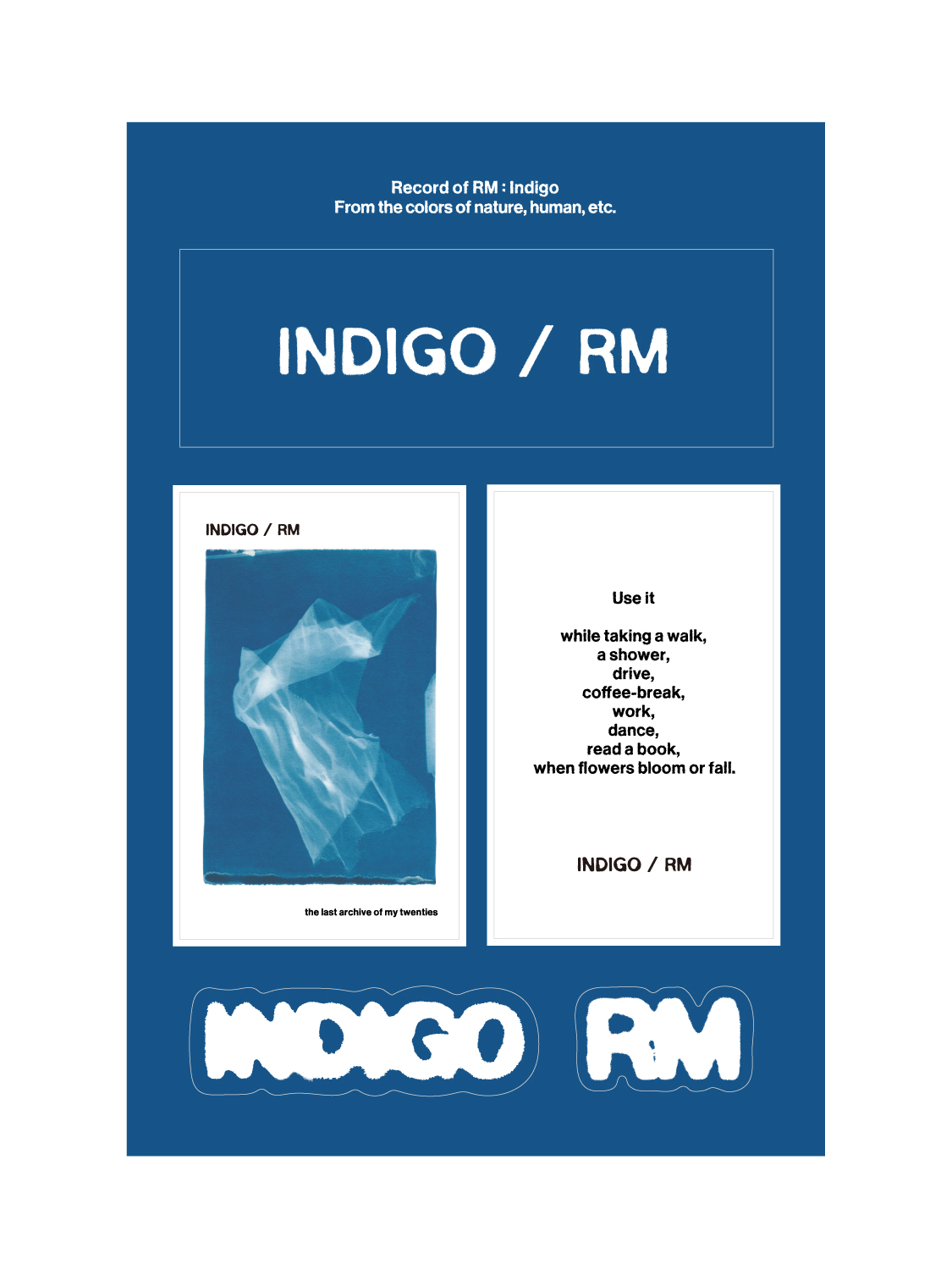 BTS JAPAN OFFICIAL SITE | NEWS | RM Solo Album 'Indigo' ストア別