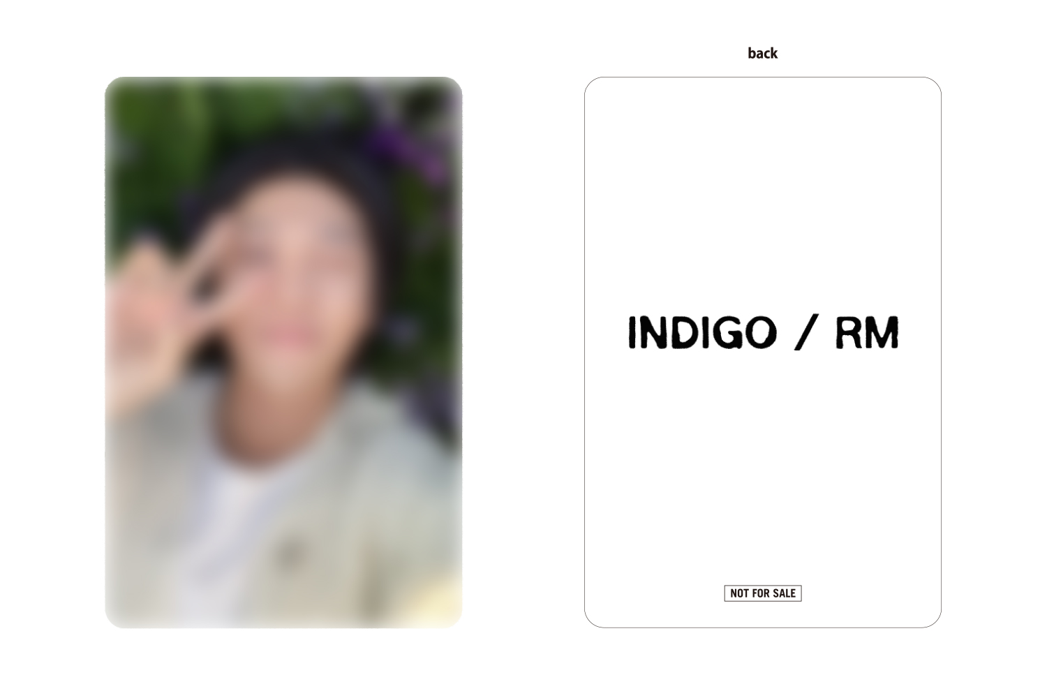 BTS JAPAN OFFICIAL SITE | NEWS | RM Solo Album 'Indigo' ストア別