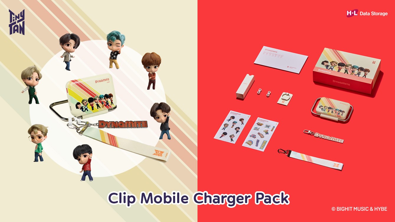 BTS JAPAN OFFICIAL SITE | NEWS | 「TinyTAN Clip Mobile Charger
