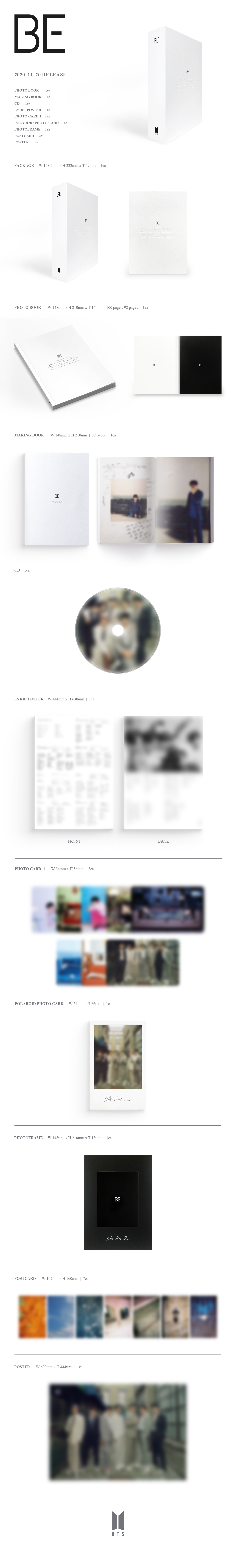 BTS JAPAN OFFICIAL SITE | NEWS | 【11/9追記】BTS 最新作『BE