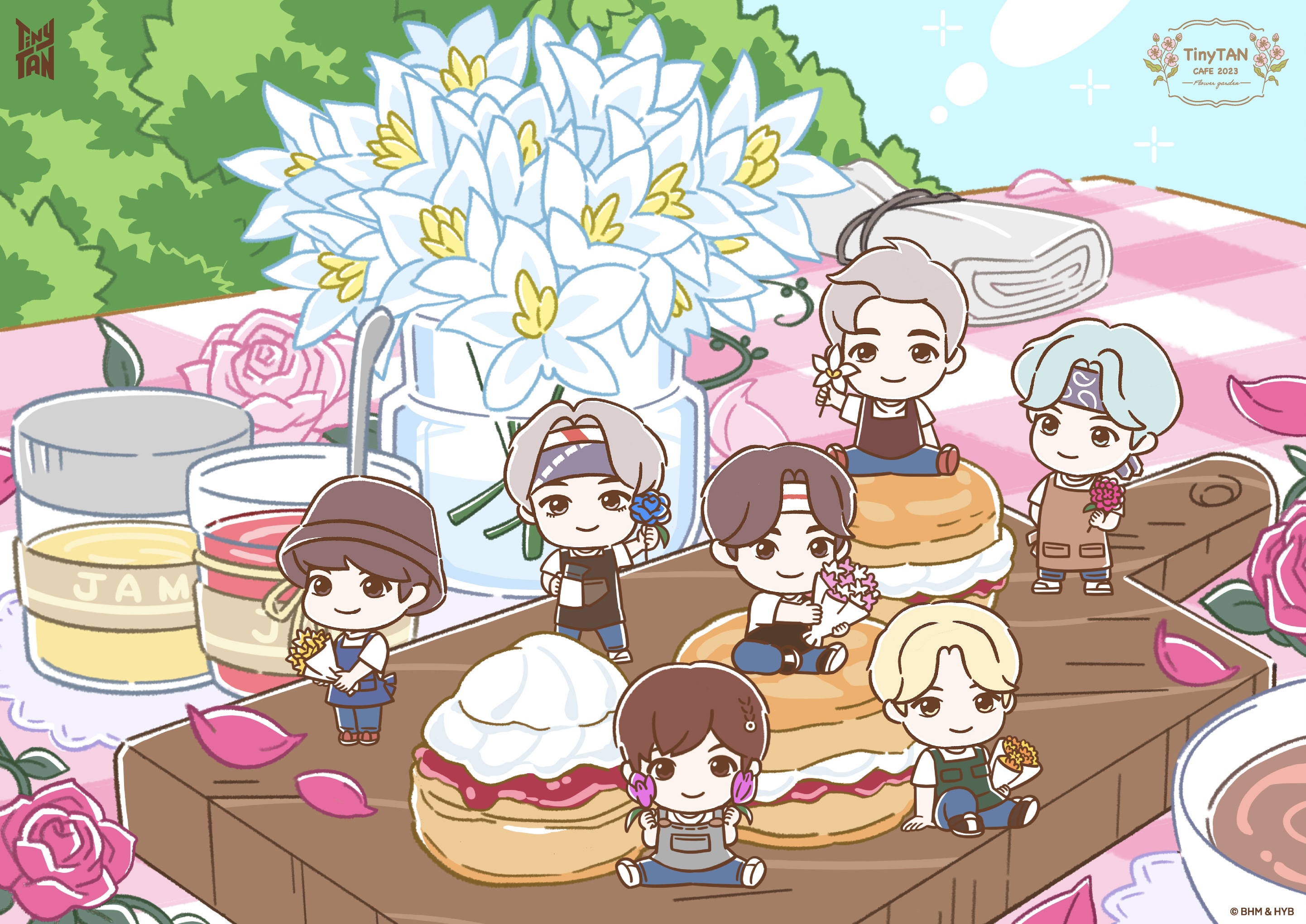 BTS JAPAN OFFICIAL SITE | NEWS | 「TinyTAN CAFE 2023 ～FLOWER