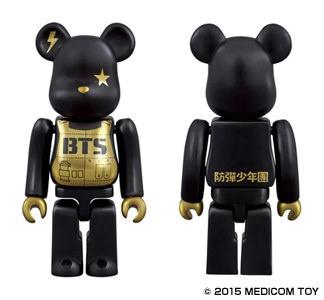 BTS ベアブリック 公式グッズ BTSメンバーがデザインした「BT21」キャラクターたちがBE＠RBRICKに