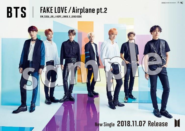 BTS JAPAN OFFICIAL SITE | NEWS | 11/7発売「FAKE LOVE/Airplane pt.2