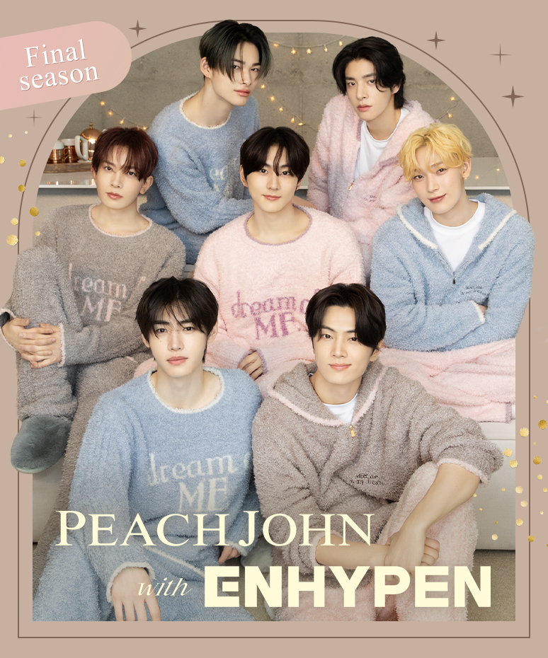 ENHYPEN PEACH JOHN ソンフン チェキ ENHYPEN OFFICIAL SITE | NEWS | PEACH JOHN 2024冬の新作ルームウェア