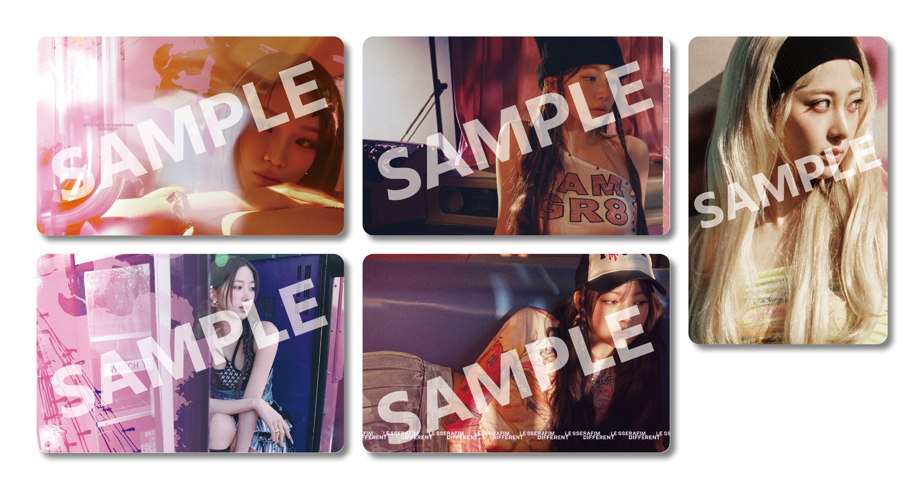 lesserafim DIFFERENT 全体個人ジャケ写セット特典付き LE SSERAFIM OFFICIAL SITE | NEWS | 【6/12追記】LE SSERAFIM 日本4th