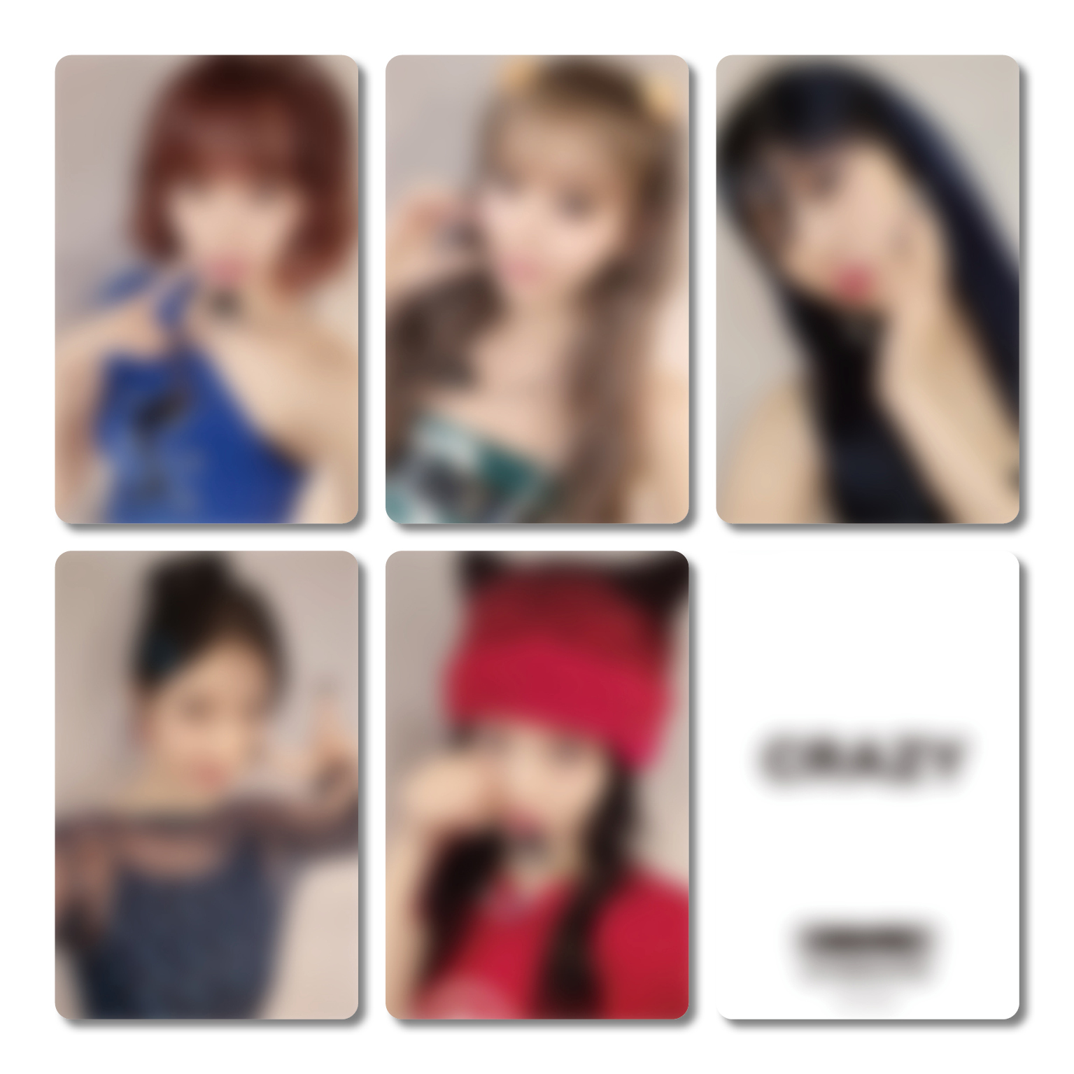ルセラフィム CRAZY 5枚コンプセット shopee ラキドロ 限定 特典 LE SSERAFIM最新シングル「CRAZY」全ジャケット＆封入特典含むパック