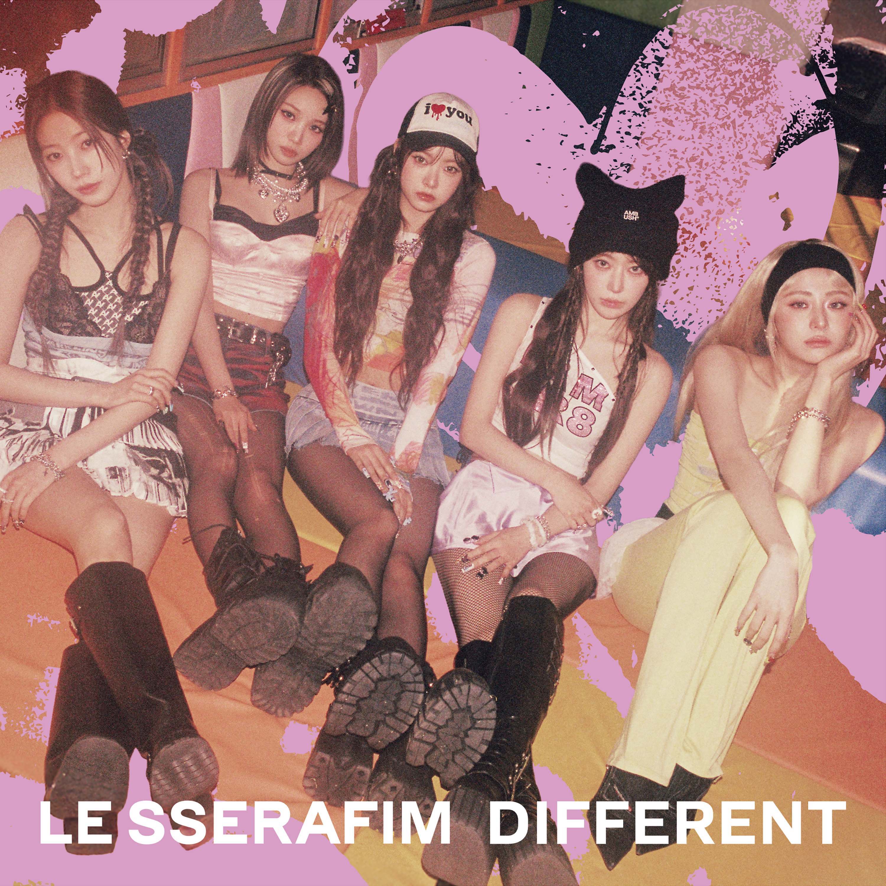 LE SSERAFIM ルセラ different ダウンロード ウンチェ LE SSERAFIM / DIFFERENT - OTOTOY