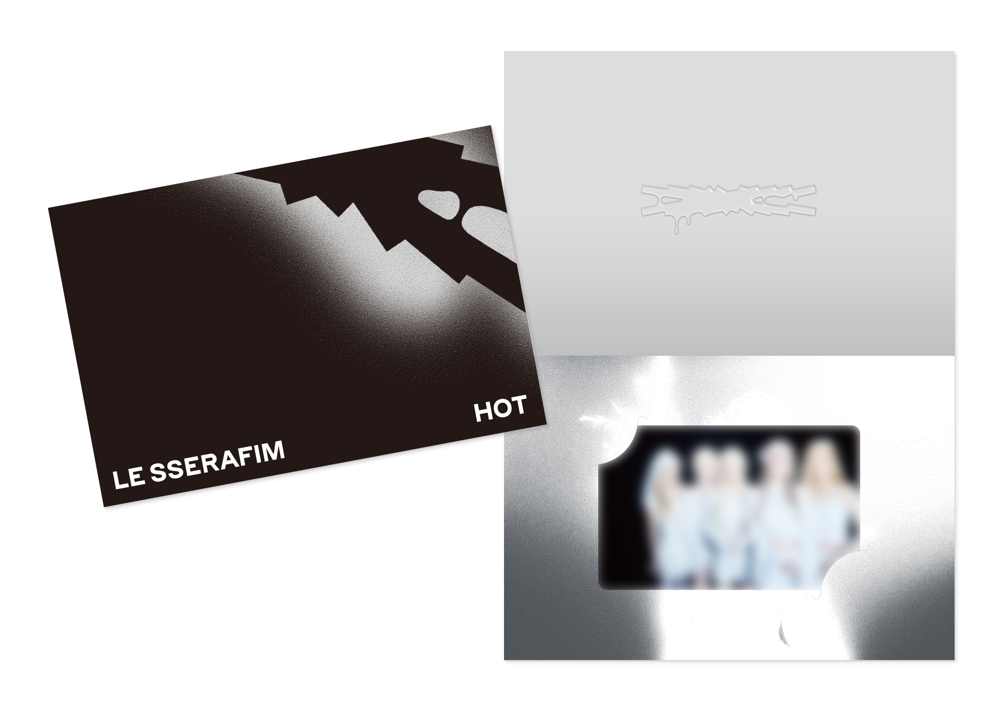 【新品未開封】 LESSERAFIM アルバム「HOT」３形態セット 3形態セット》 5th Mini Album 'HOT' Vol.1、Vol.2、Vol.3 : LE